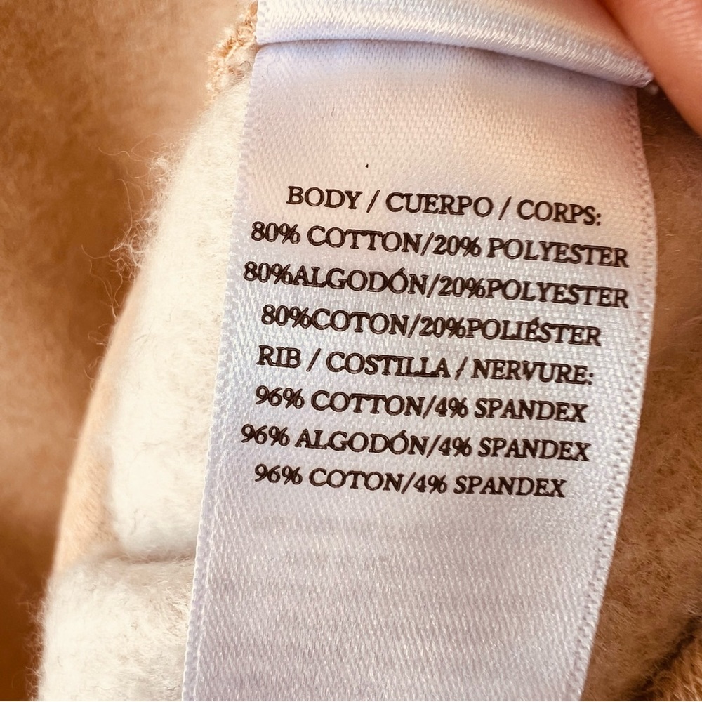 Rails Super Soft “Nico” Boxy Heathered Camel Hood… - image 5